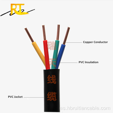 Cable de control eléctrico H05VV -F con envasado de PVC